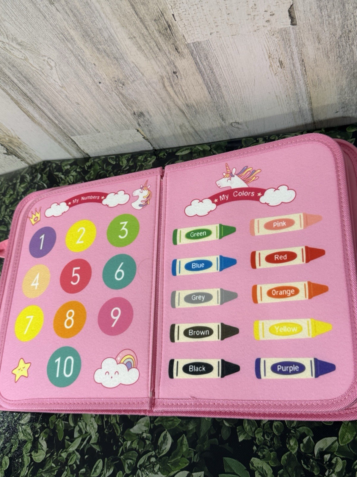 Hahaland Montessori Busy Board Toddler Toy Buckles Letters And More Soft Fabric