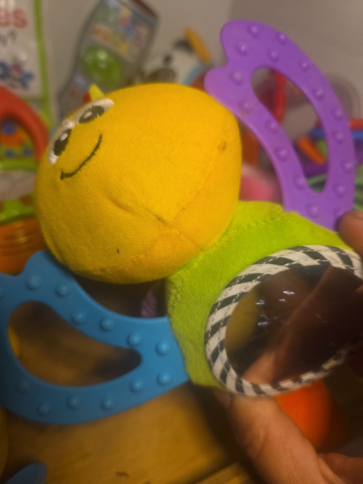 Large Lot Of 15 Developmental Baby Toys Teethers Rattles Sensory, Interactive