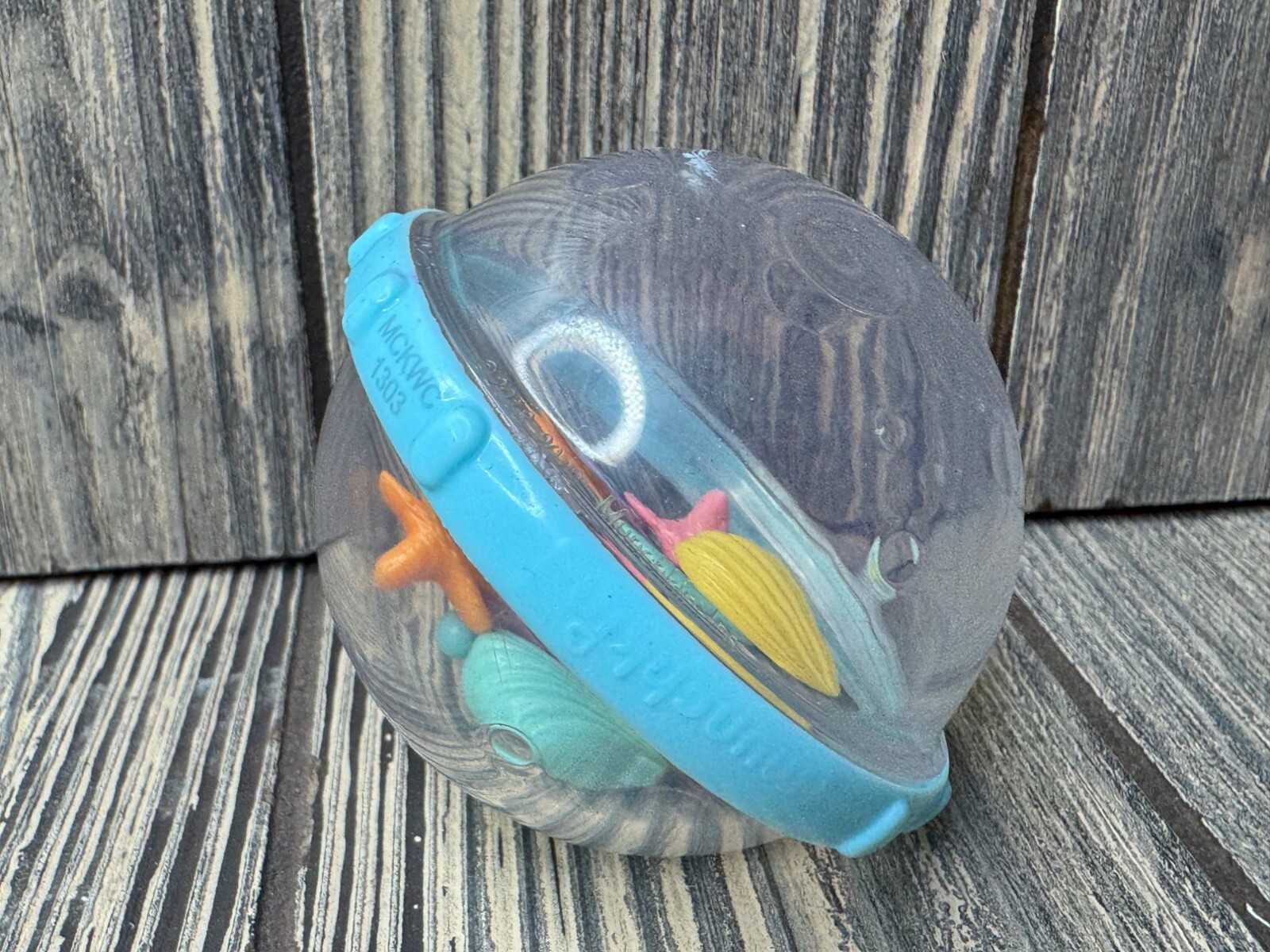 Bright Starts Shake & Spin Activity Ball With Colorful Beads & Sea Creatures For