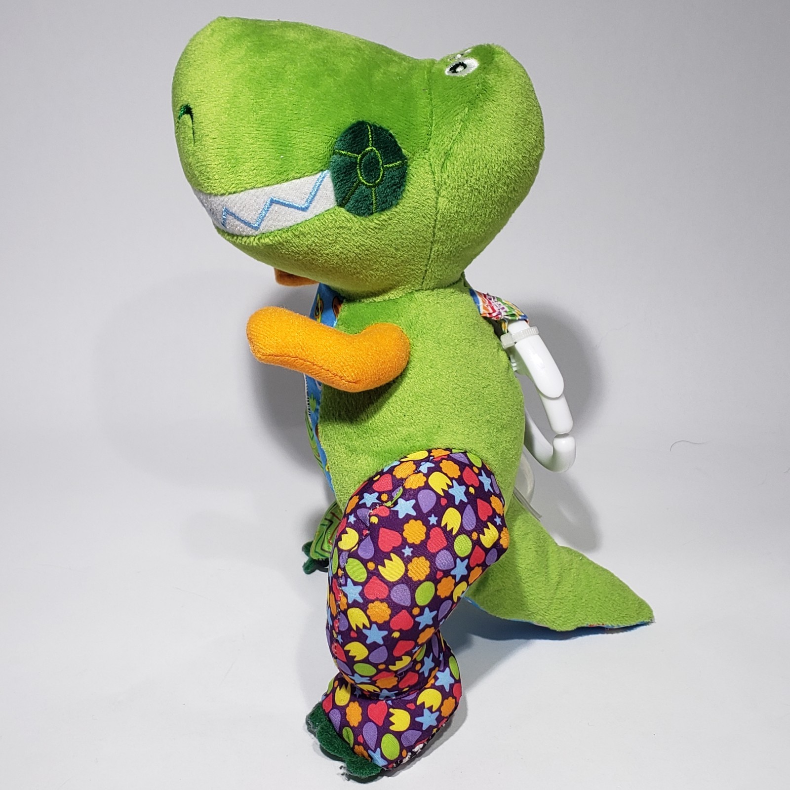 Lamaze Disney Baby Clip & Go 9″ Toy Story Rex Dinosaur Rattle Crinkle Plush Toy