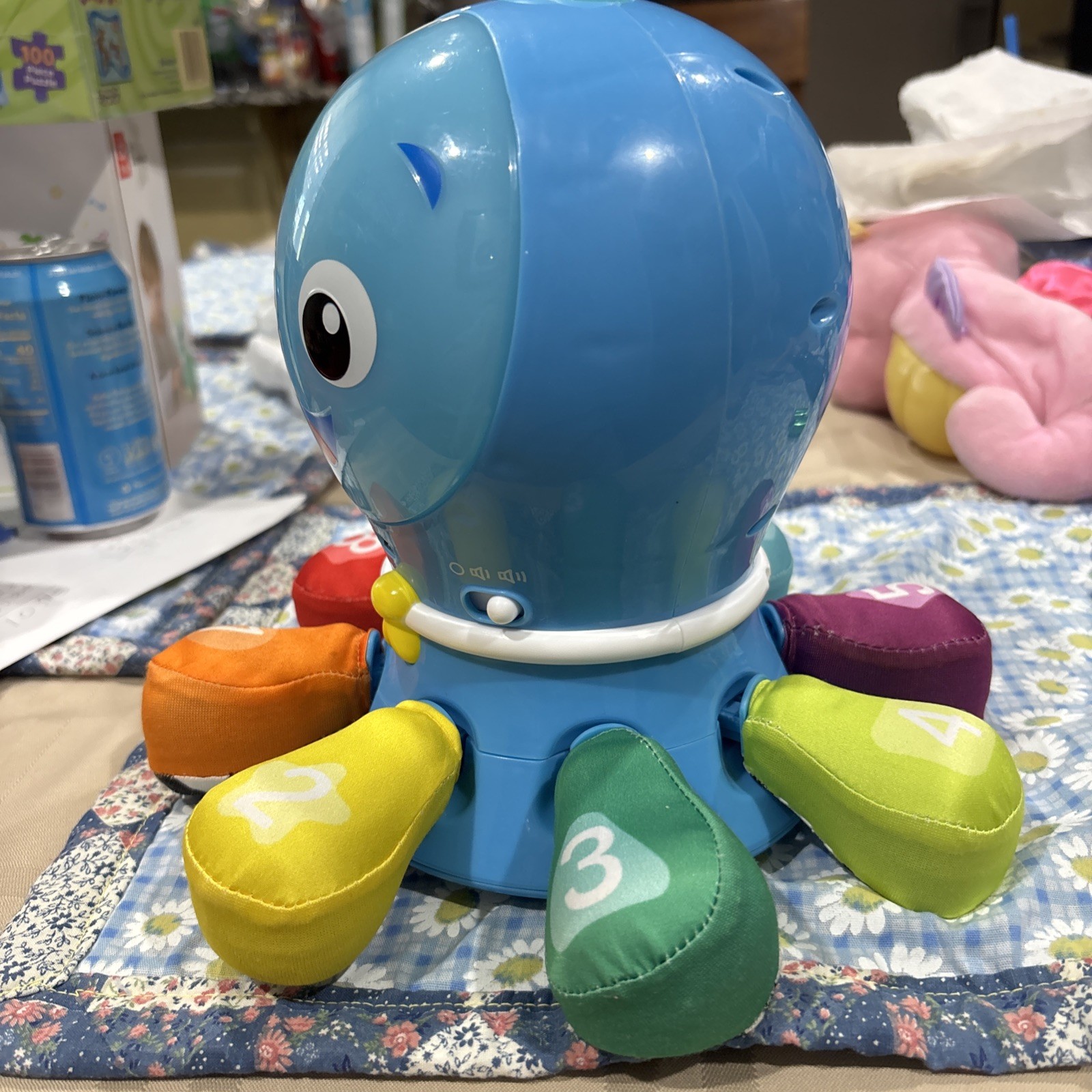 Baby Einstein Go Opus Go 4 in 1 Crawl Chase Musical Learning Toy Octopus Works
