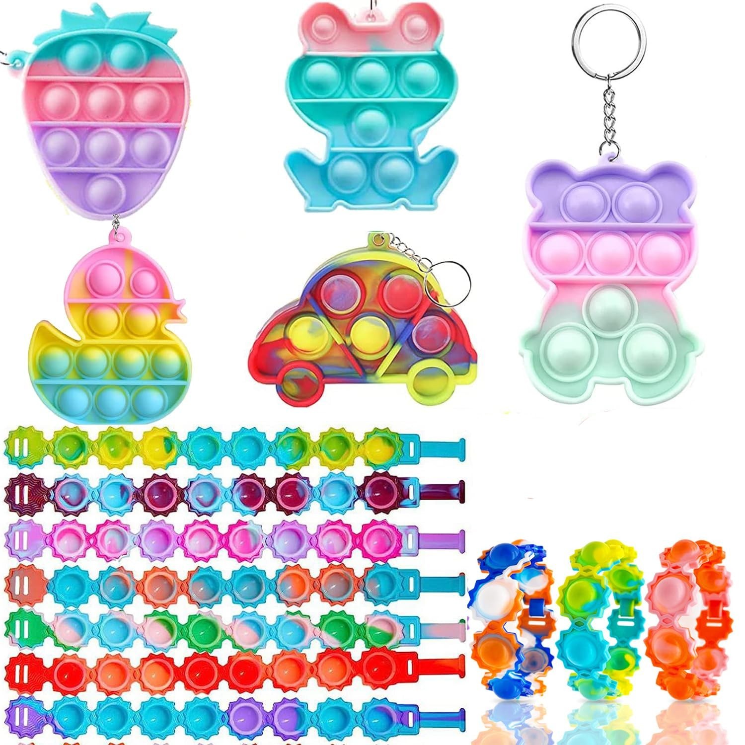 116 Pcs Party Favors for Kids 4-8-12,Pop Fidget Toys for Boys Grils, Treasure…