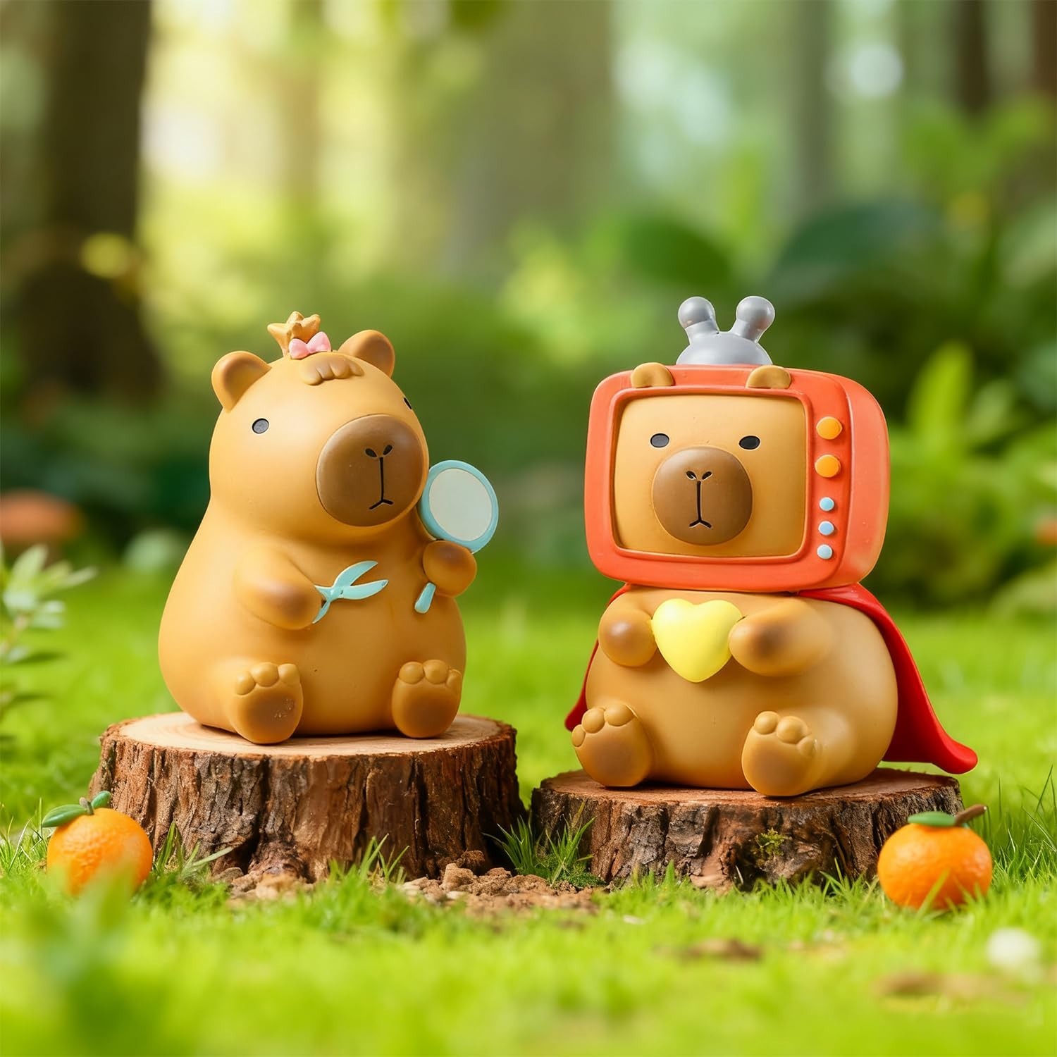 Capybara Lazy Days Blind Box Figures, Random Design Action Figures Collectibl…