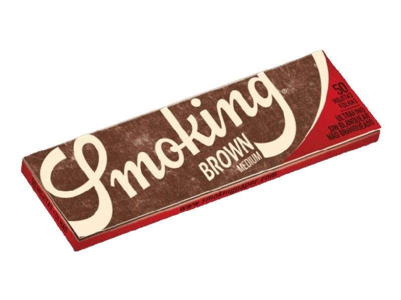 Smoking Tuxedo Brown Unbleached Medium 1¼ Rolling Papers 1250 Leaves