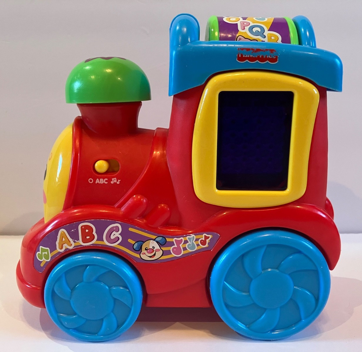 Fisher Price LAUGH AND LEARN ABC Train Light Up Letters & Numbers Music RARE HTF