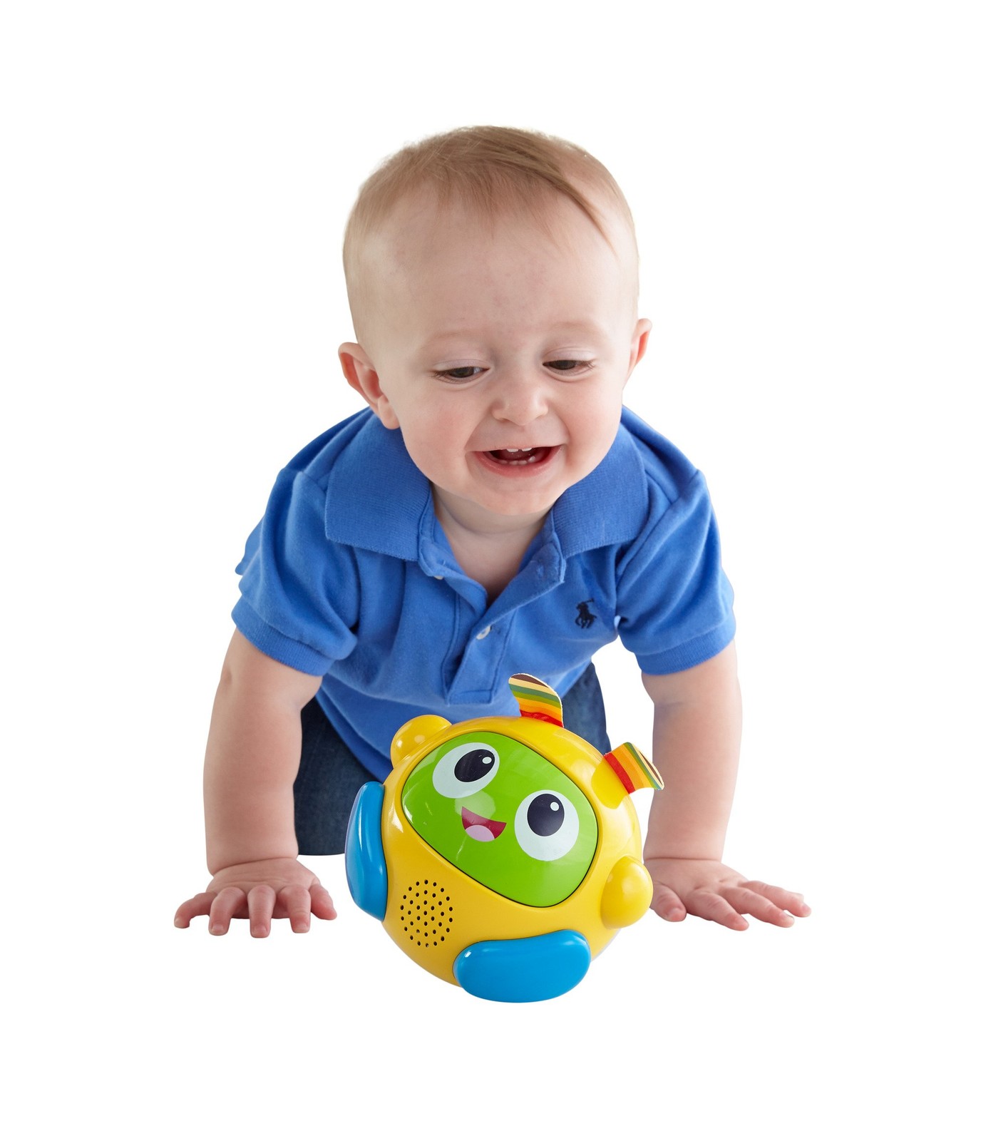 Fisher Price Spin & Dance! Bilingual Bebo Ball [9 months and up] [Educational/En