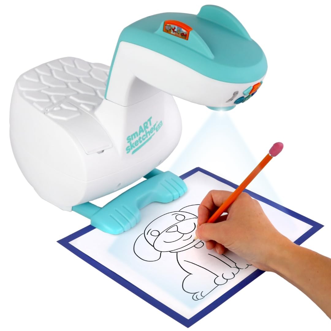 Smart Sketcher 2.0, Teal & White