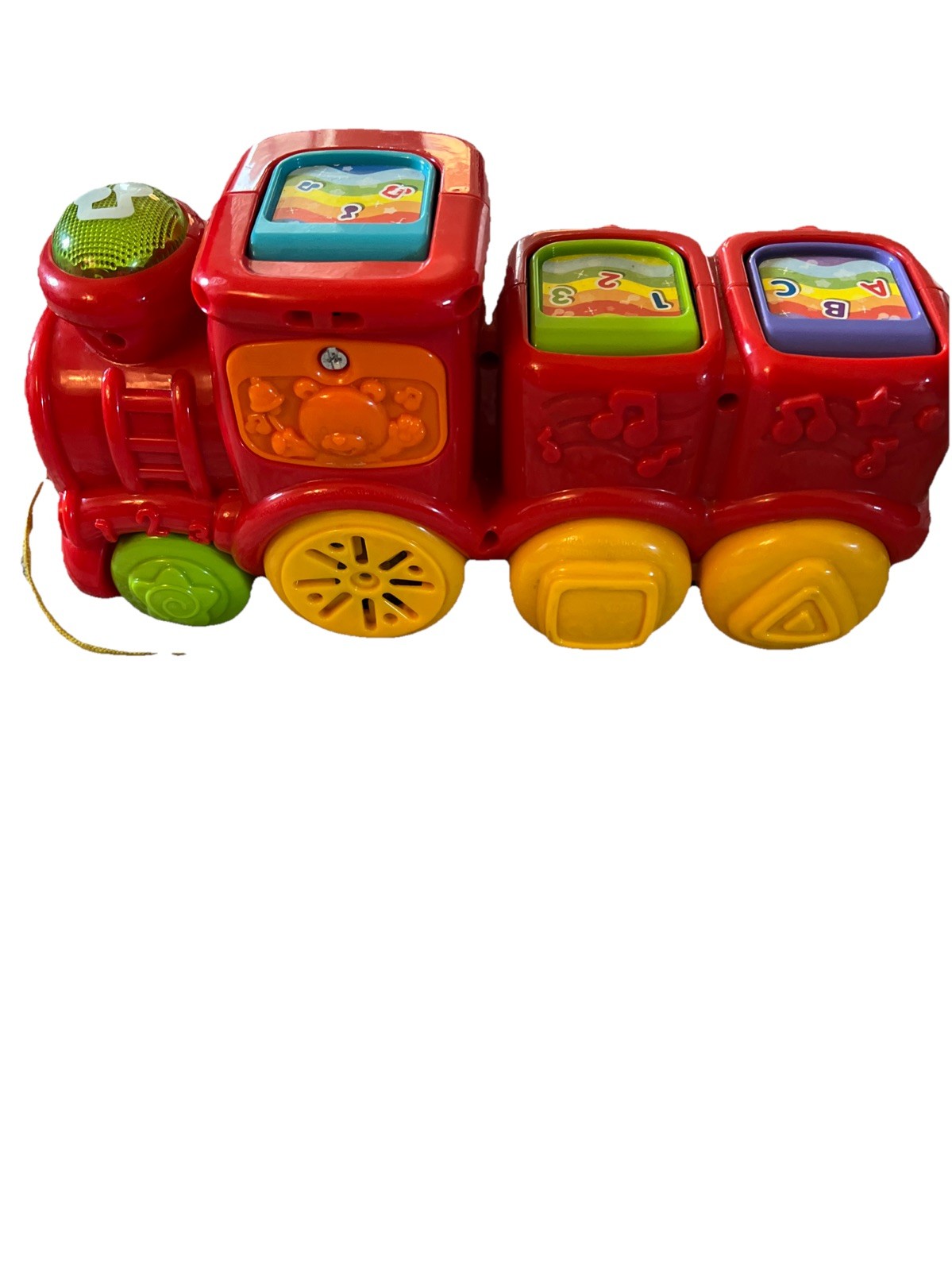 Vtech Roll and Surprise Animal Train Pop Up Animal Ages 6-36 Months Tested Works