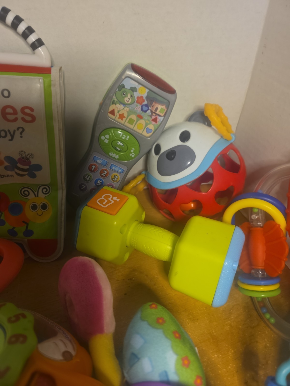 Large Lot Of 15 Developmental Baby Toys Teethers Rattles Sensory, Interactive