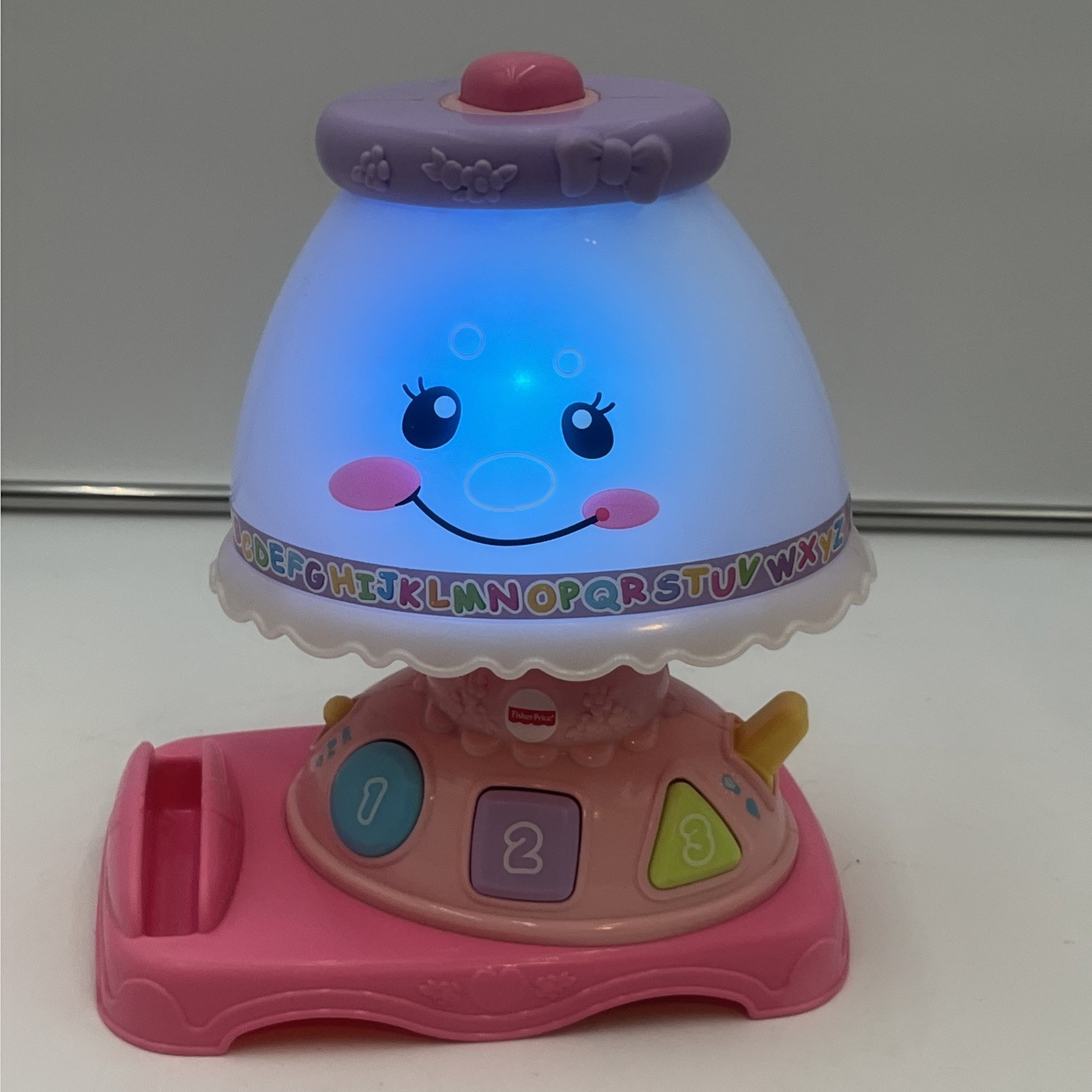 Fisher Price Laugh & Learn My Pretty Learning Lamp 2013 Works 6-36 Mos Toy Works