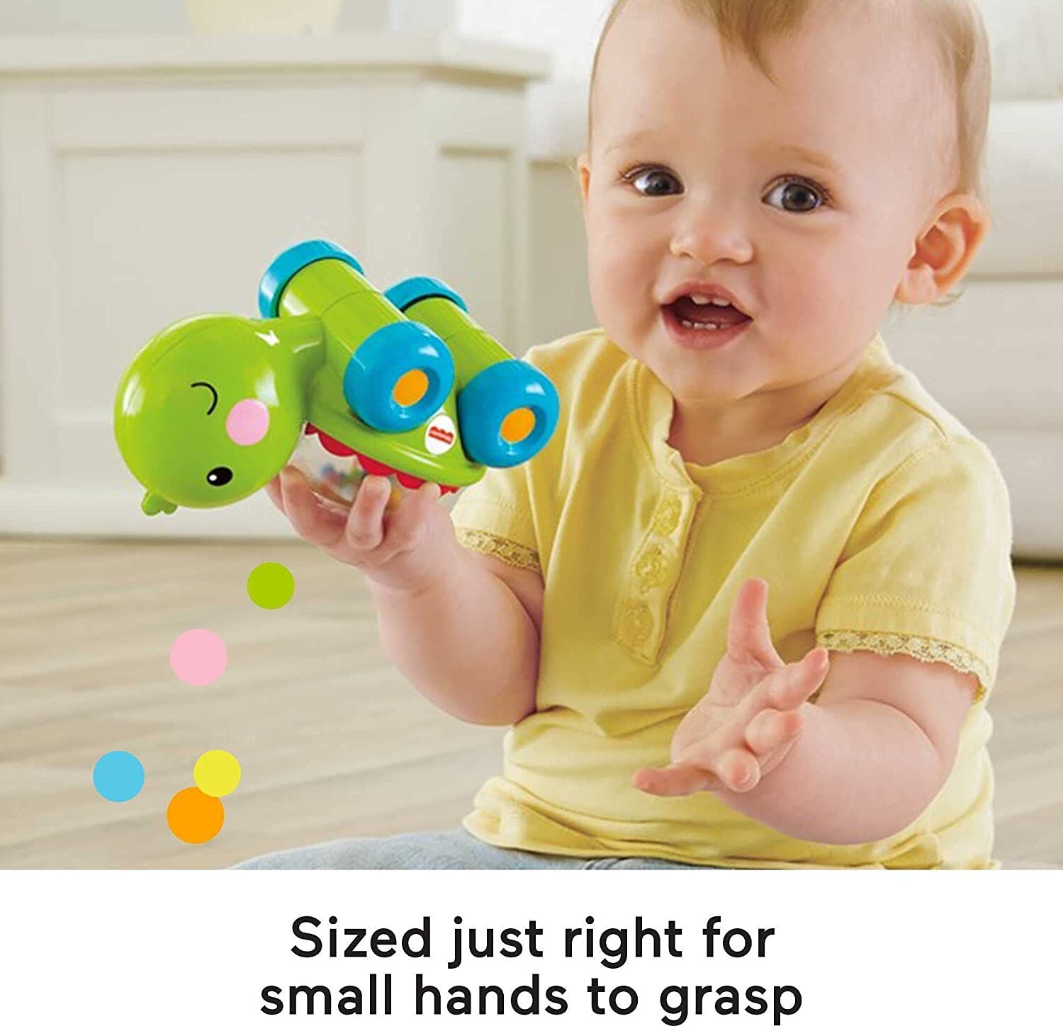Musical Turtle Baby Toys for 3 6 9 12 18 Months, Crawling Toys for Infants