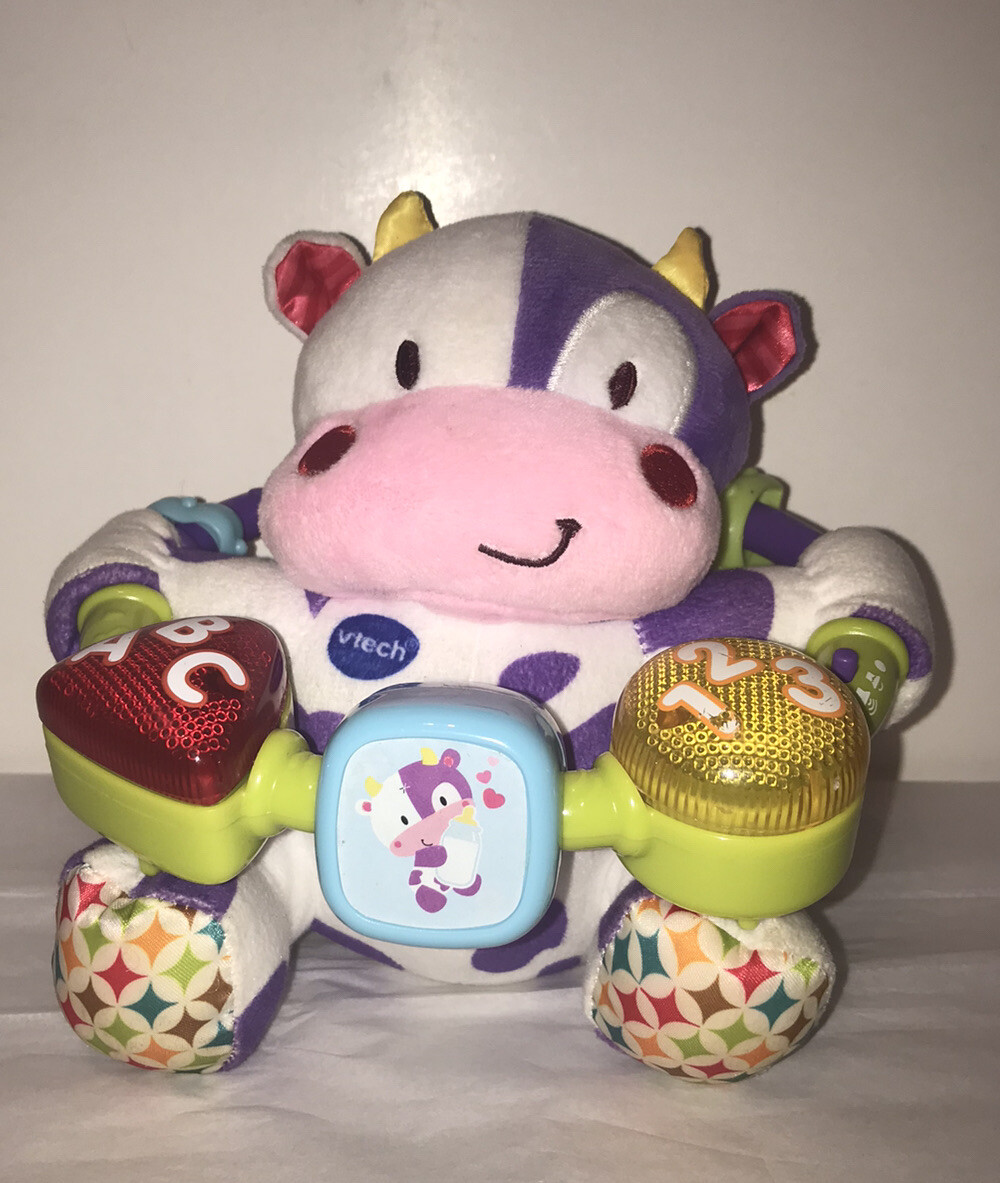 VTech Baby Lil’ Critters Moosical Beads Cow ABC’s 123’s + Colors Baby Toy