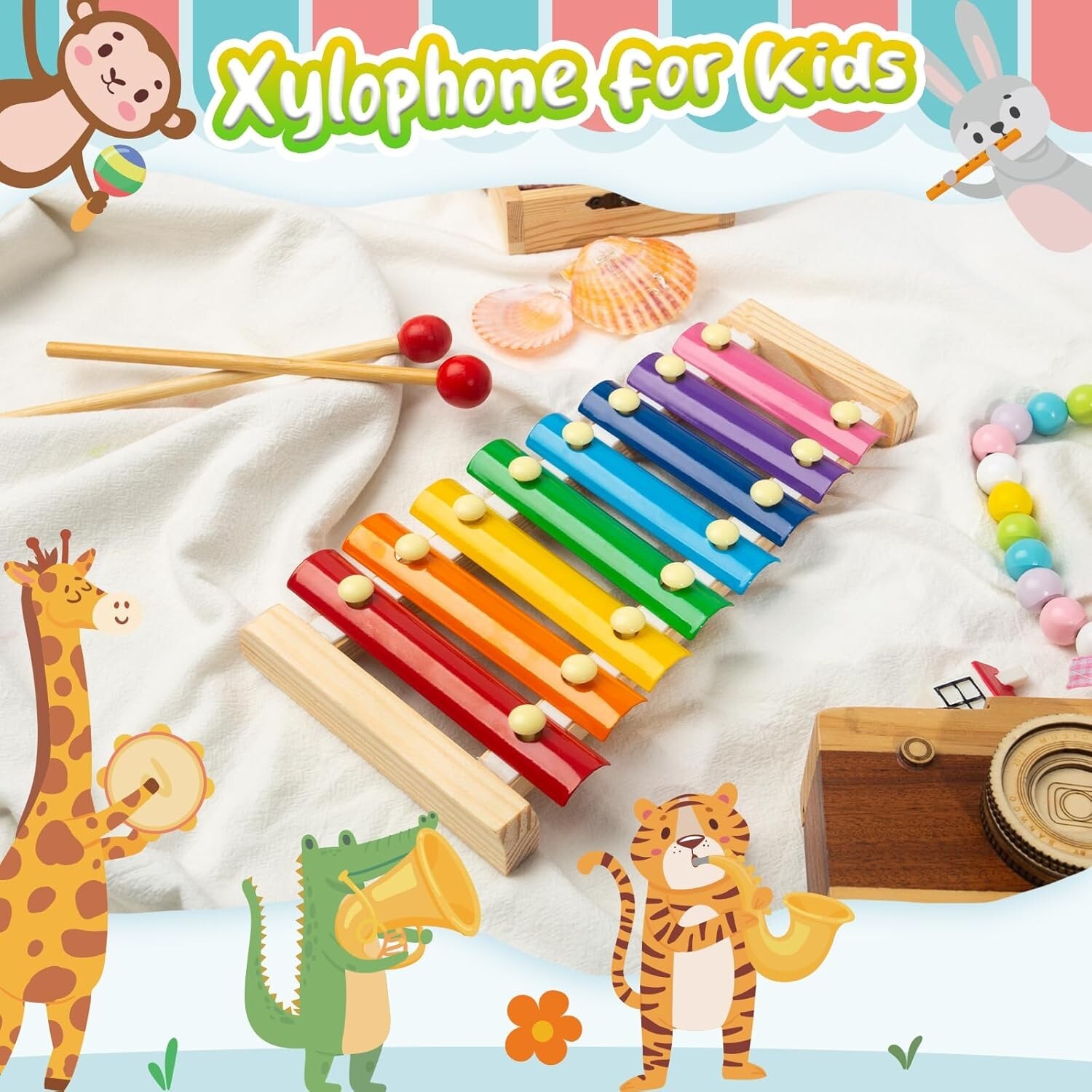 Educational Learning Musical Toy for Baby Toddler Boy Girls Kid 1 2 3 4 Year Old