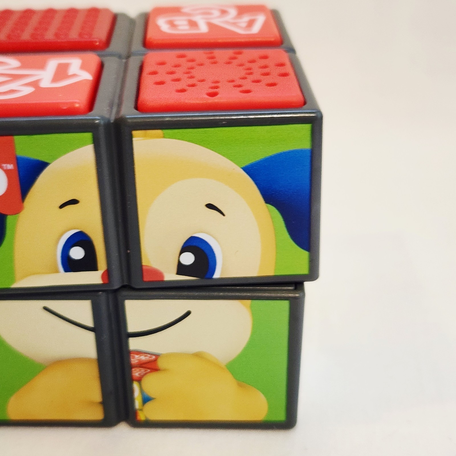 Fisher Price ABC 123 Talking Musical Cube Learning Activity Works