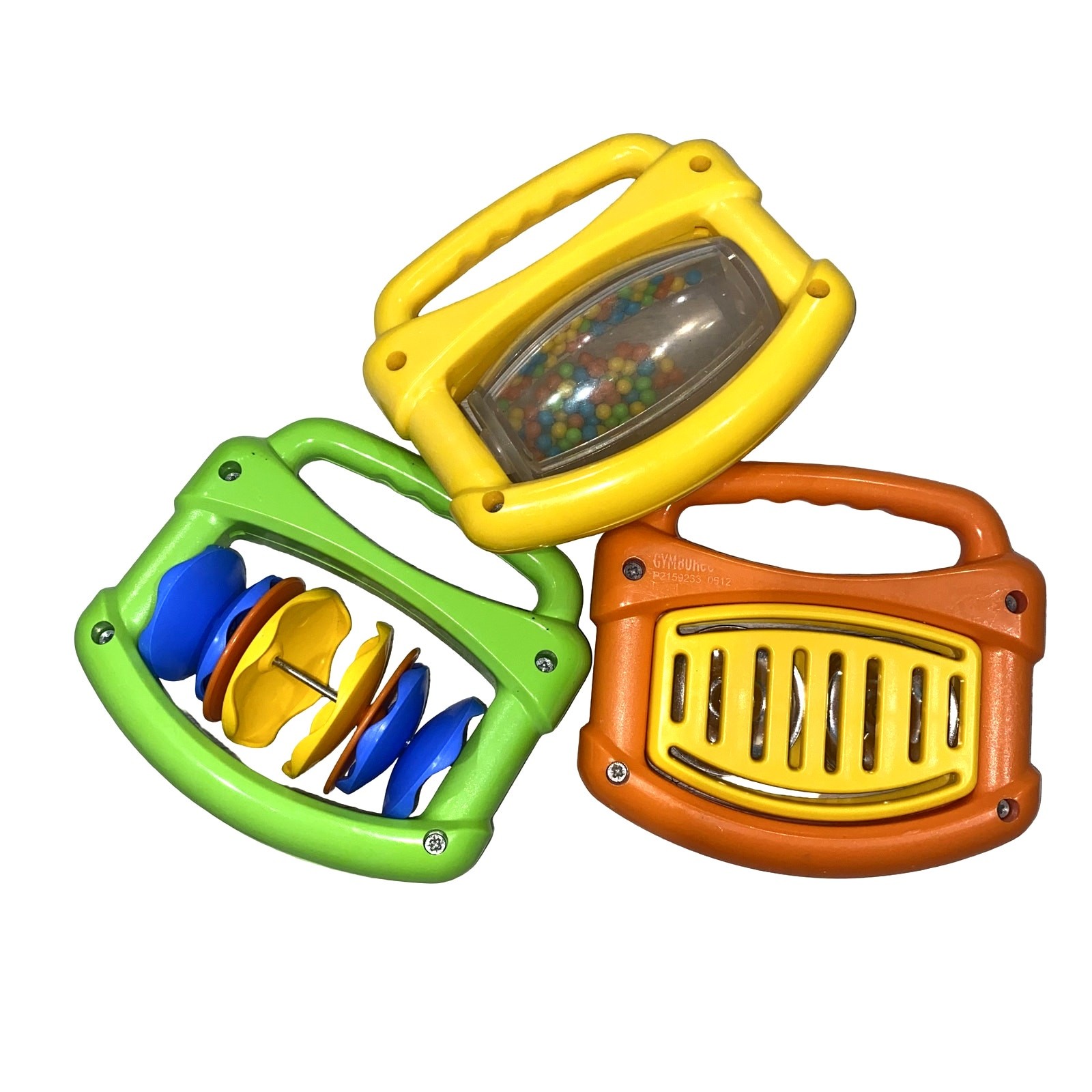 Baby Infant Rattle Musical Toy Set Multi-Color Plastic Sensory Development Toys