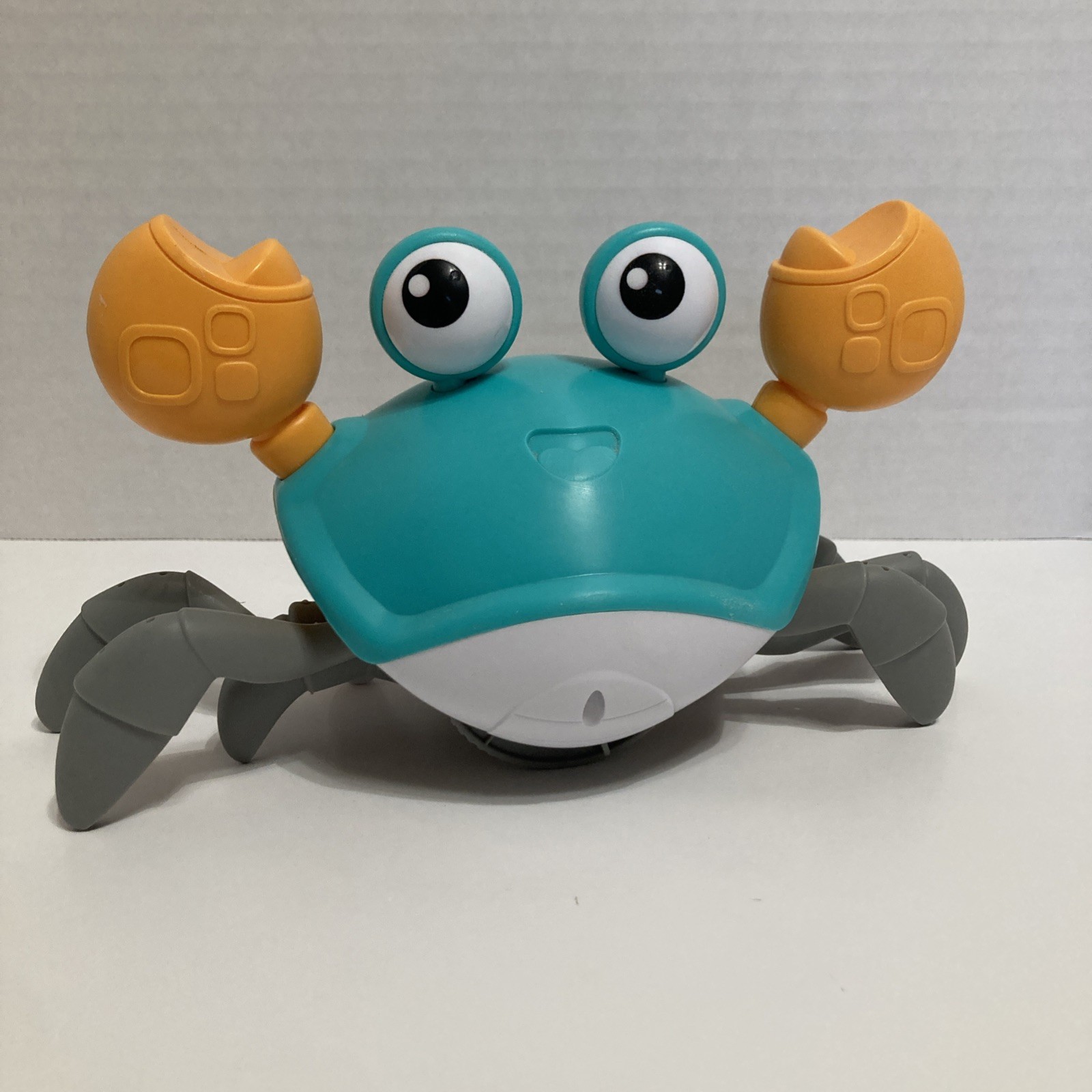 Walking Crab Tummy Time Toy USBC Charger (not Included) *NO BATTERIES REQUIRED*
