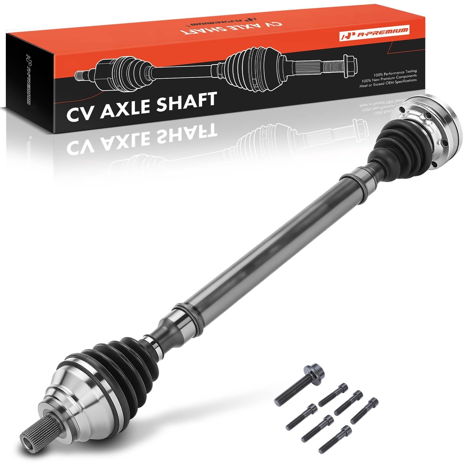 A-Premium CV Axle Shaft Assembly Compatible with Audi A3 06-13 & Volkswagen J…