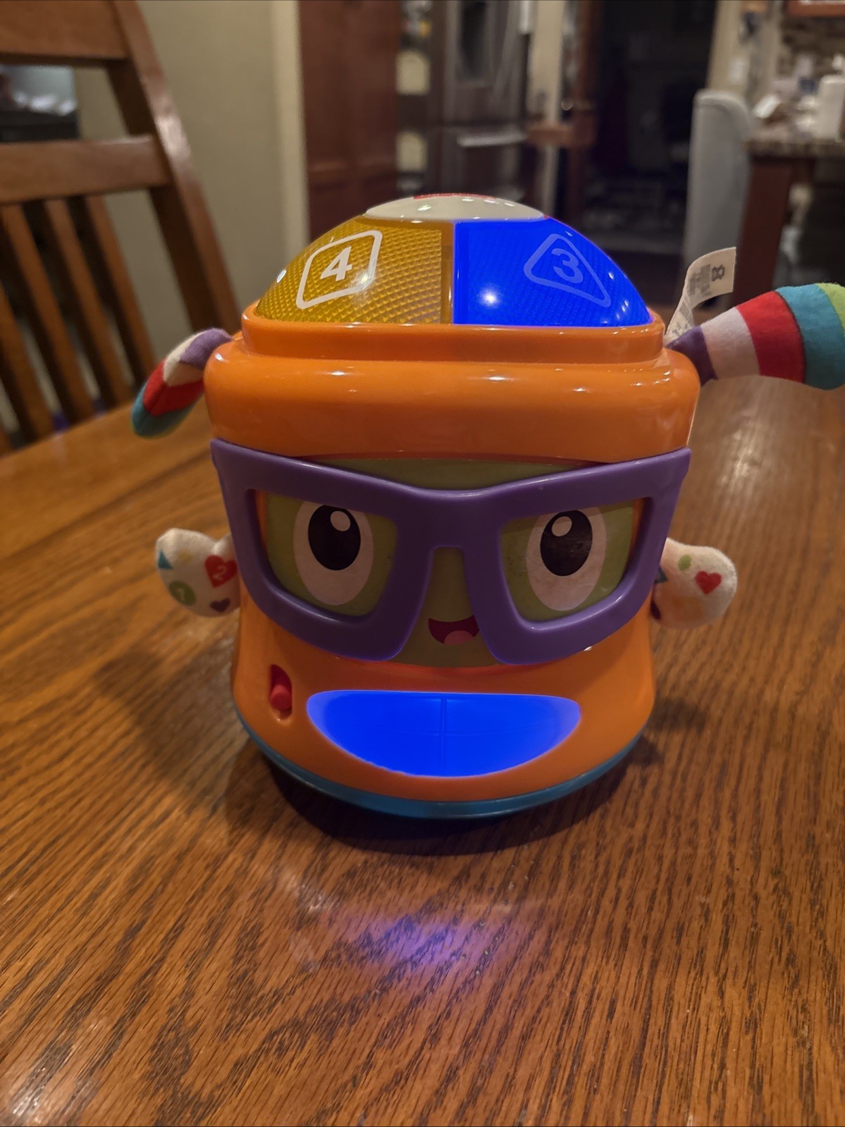 Fisher Price Bright Beats Franky Beats Bat and Boogie Numbers, Shapes, Lights