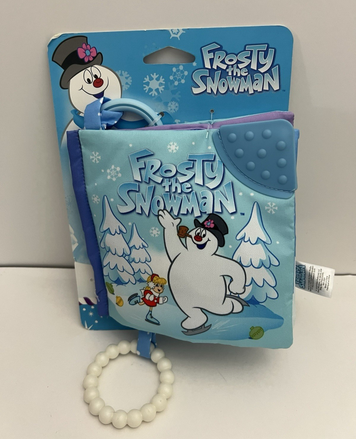 Frosty the Snowman 2024 NEW Teether Soft Book Kids Preferred Crinkle Sound Toy