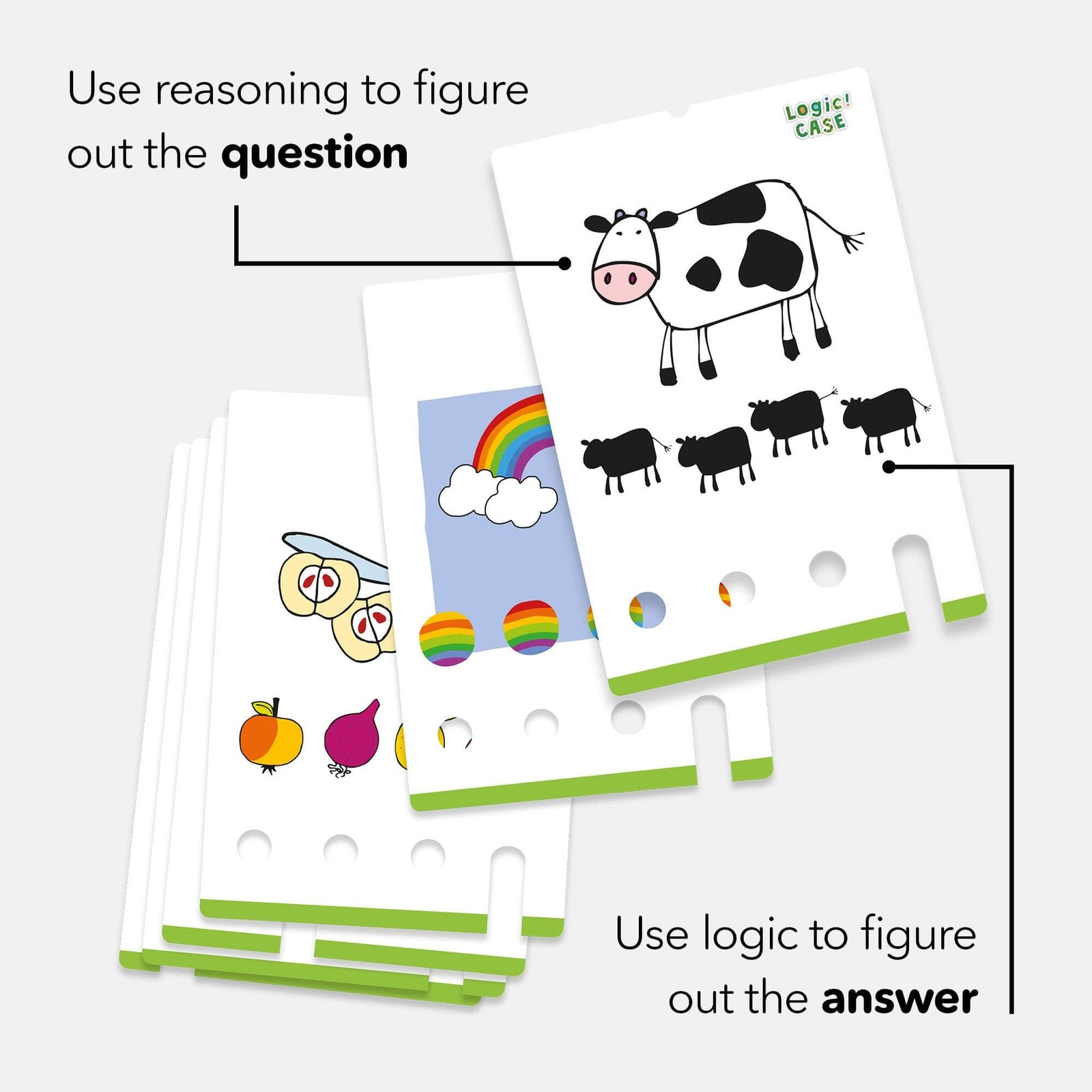 HABA Logic! CASE Brain Games for Kids Starter Set 5+, Brain Teaser Puzzles an…