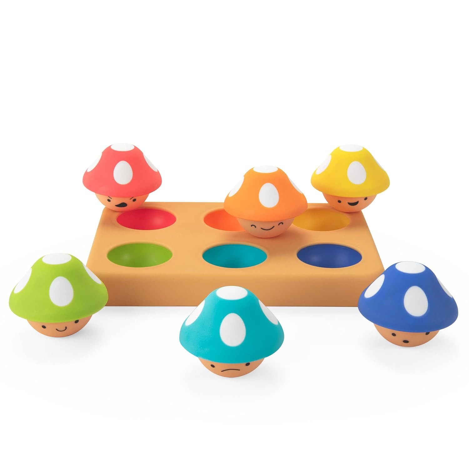 Mischievous Matching Mushrooms, Sorting Board, Social Emotional Learning Toy, ST
