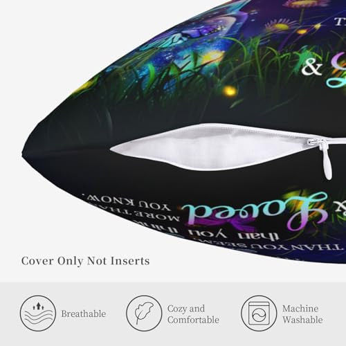 Gifts for 15 Year Old Girl Pillow Cover 18″X18″, 15th Birthday Gifts for Teen