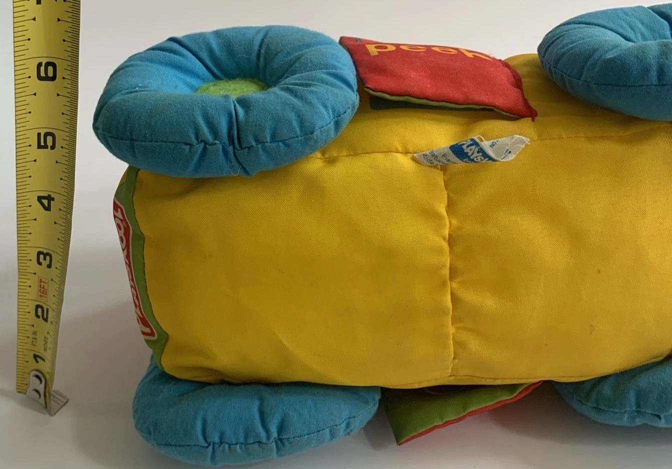Baby Soft Plush Toy Car Learn Develop Sound Color Travel Buddy Fun Activity VTG