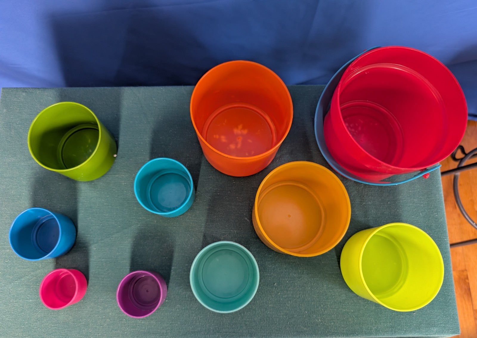 Battat Toddler Stacking Toys—Nesting Cup Playset