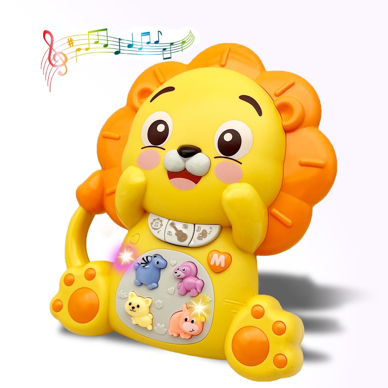 Musical Toys for 1 Year Old Boys and Girls, Baby Light Up Piano Keyboard Musi