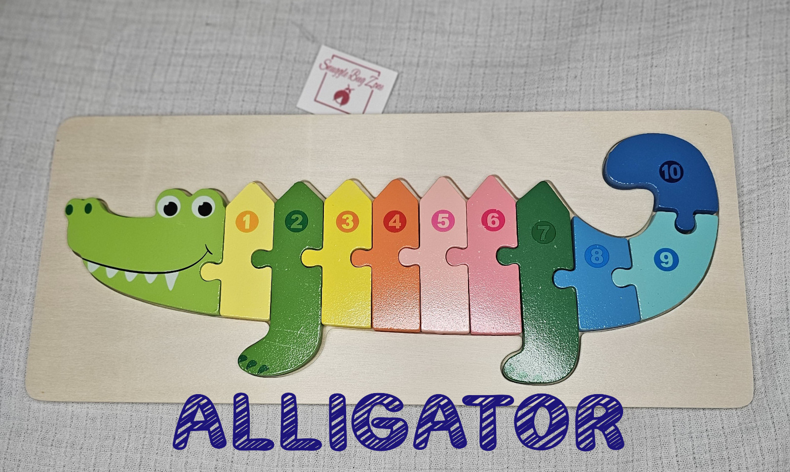 3D Wood Puzzles ~ Children’s or Toddler ~ Montessori ~ 8 Animal Designs