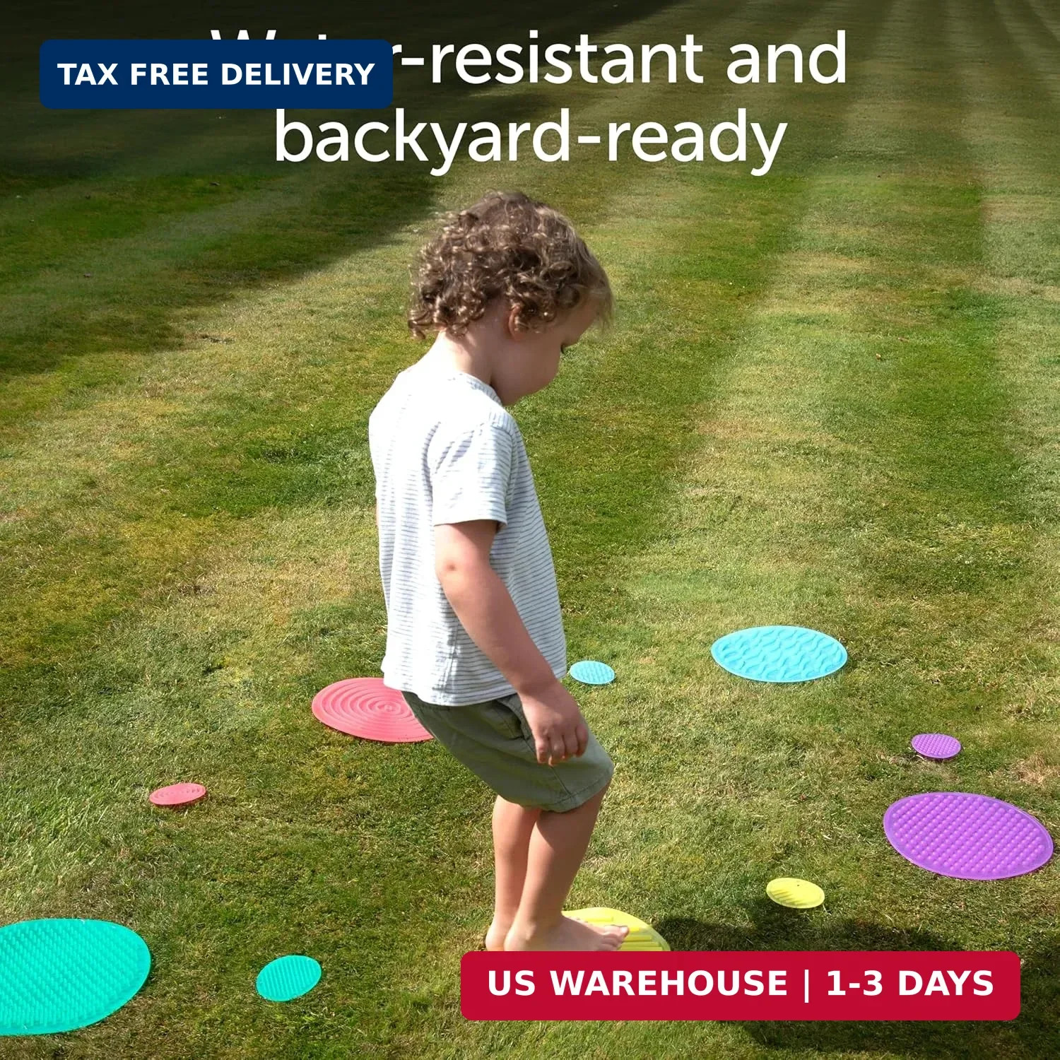 TickiT Silishapes Sensory Circles – Tactile Pads for Calming Sensory Play – Set