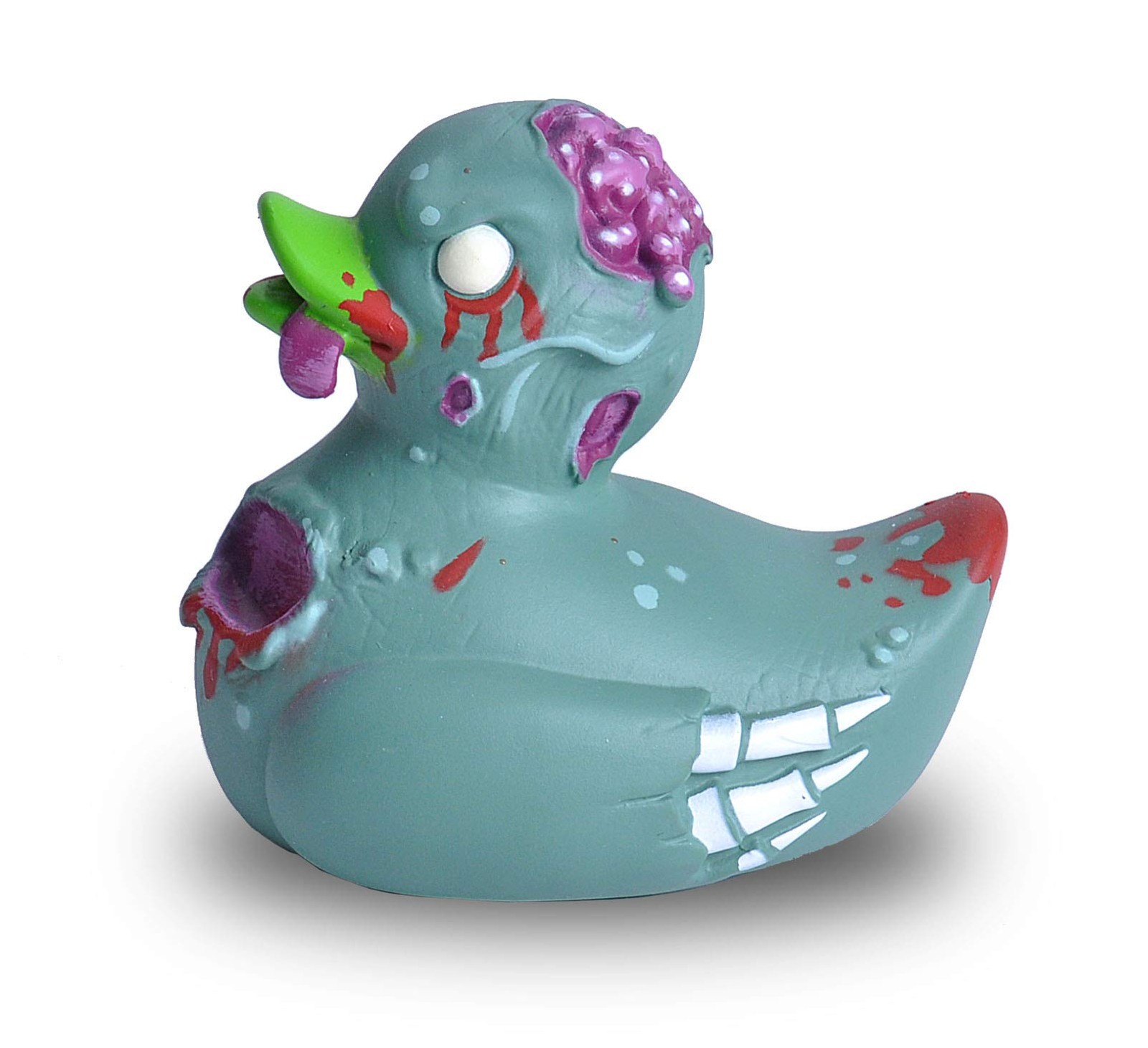 Wild Republic Rubber Ducks, Bath Toys, Kids Gifts, Pool 4″, Zombie