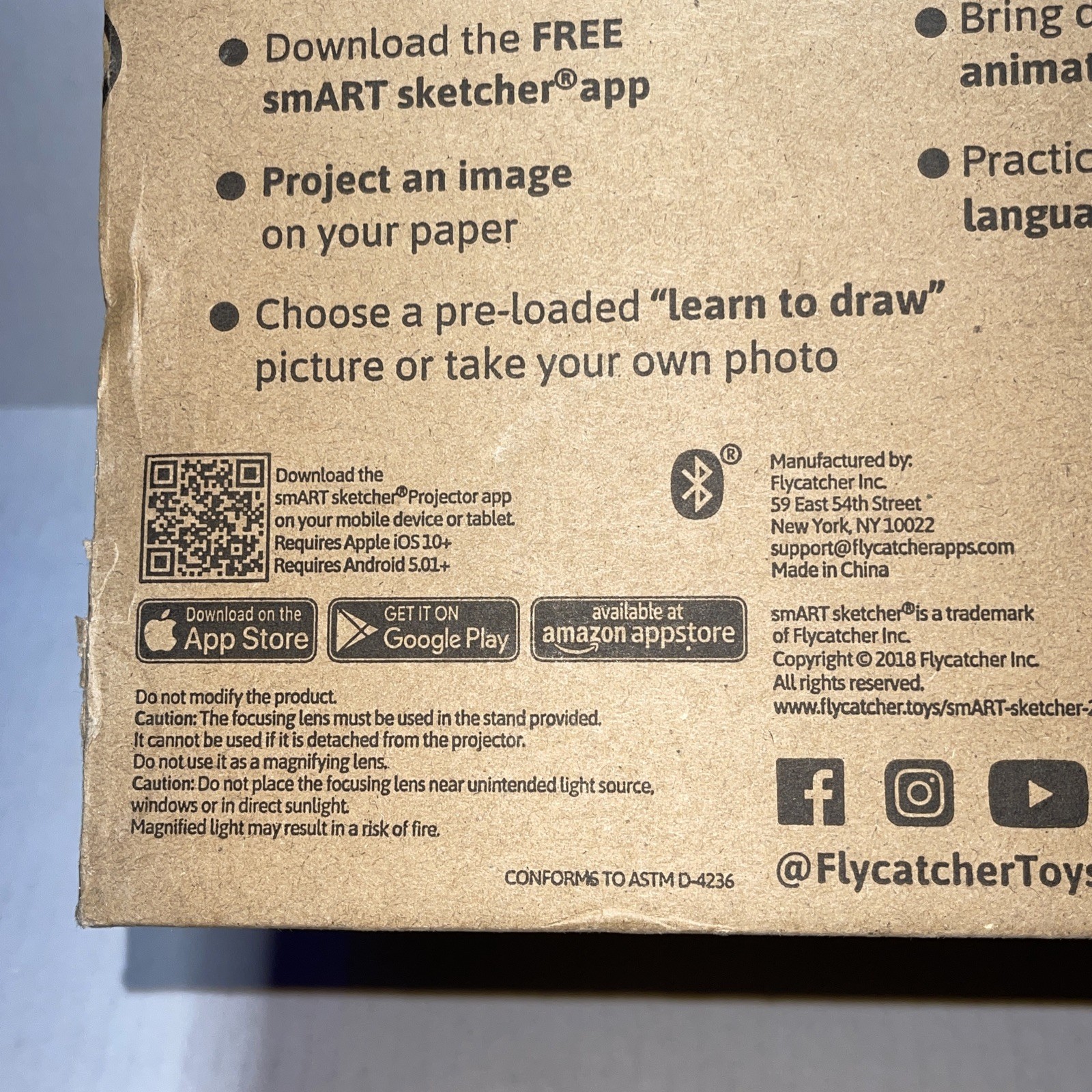 Smart Sketcher 2.0 Projector Kids Project & Sketch BRAND NEW UNOPENED SEALED