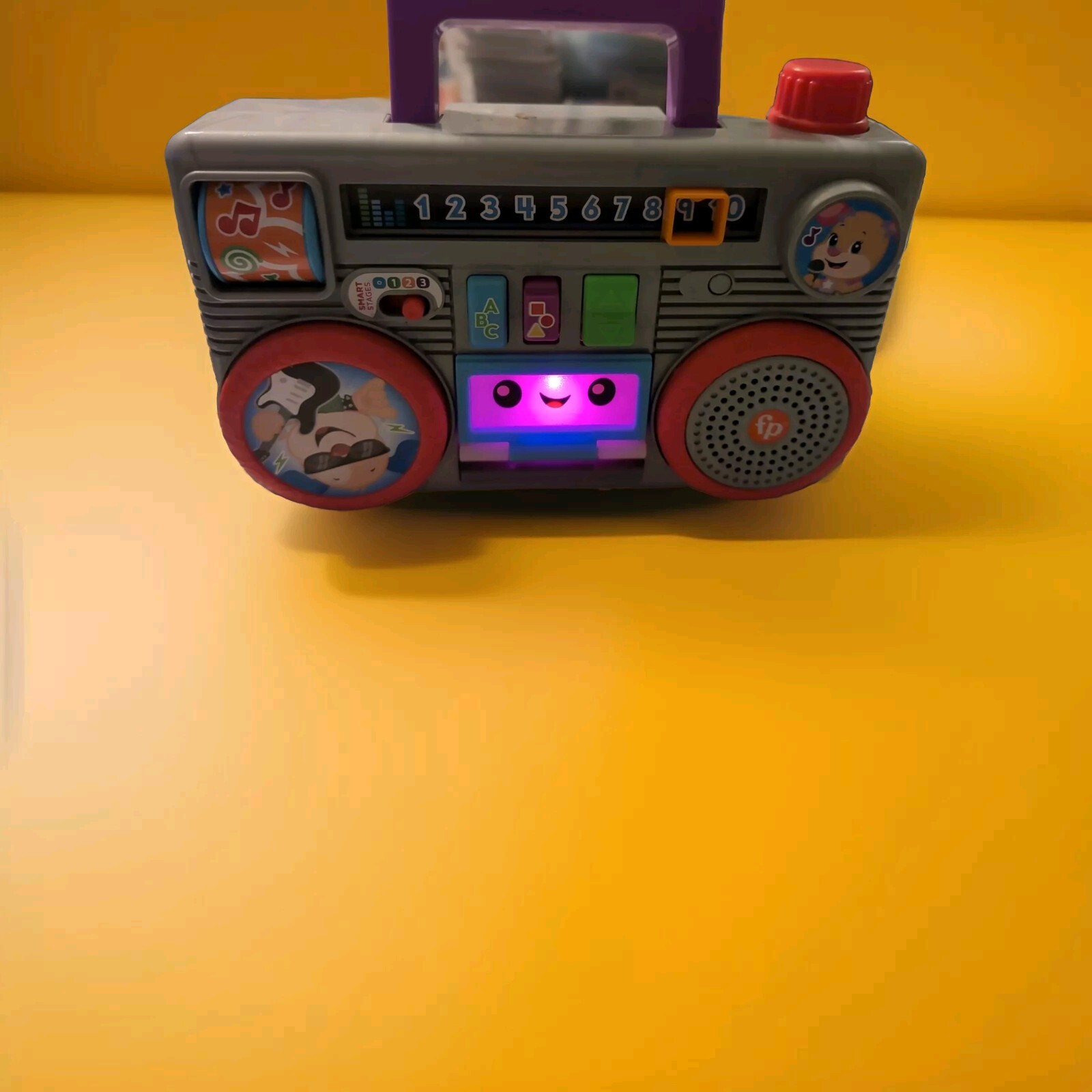 Fisher-Price Laugh And Learn Busy Boombox Lights, Sounds And Songs 6-36 Months