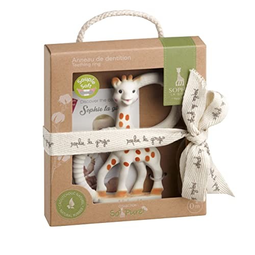 Vulli Sophie the Giraffe Teasing Ring Beige Natural Rubber 0 months 0 JDMPS