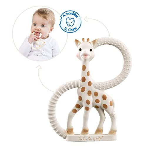Vulli Sophie the Giraffe Teasing Ring Beige Natural Rubber 0 months 0 JDMPS