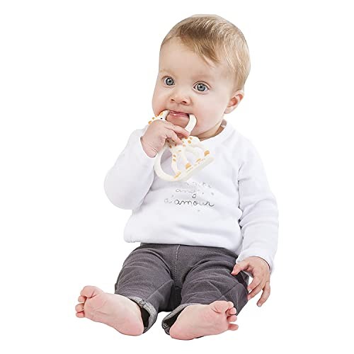Vulli Sophie the Giraffe Teasing Ring Beige Natural Rubber 0 months 0 JDMPS