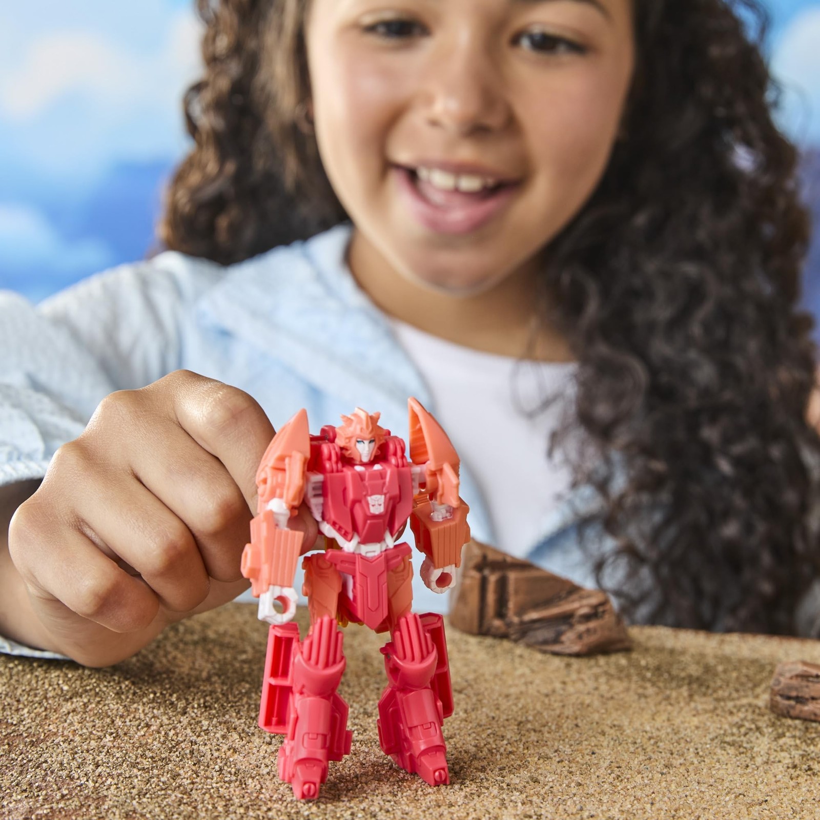 Transformers CYBERWORLD Elita-1 Cyber Changers 4-Inch Action Figure, Quick Ch…