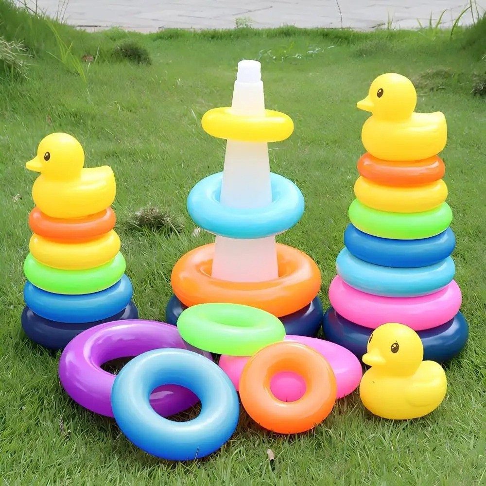 Educational Rolling Ball Toy – Montessori Stacking Tower for Ages 1–3