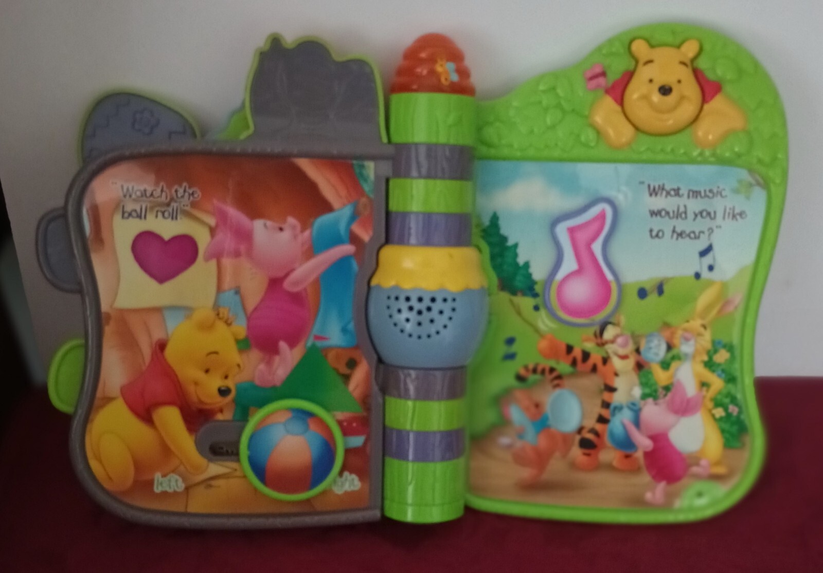 Vtech Disney Winnie the Pooh Slide ‘n Learn Storybook Electronic Interactive Toy