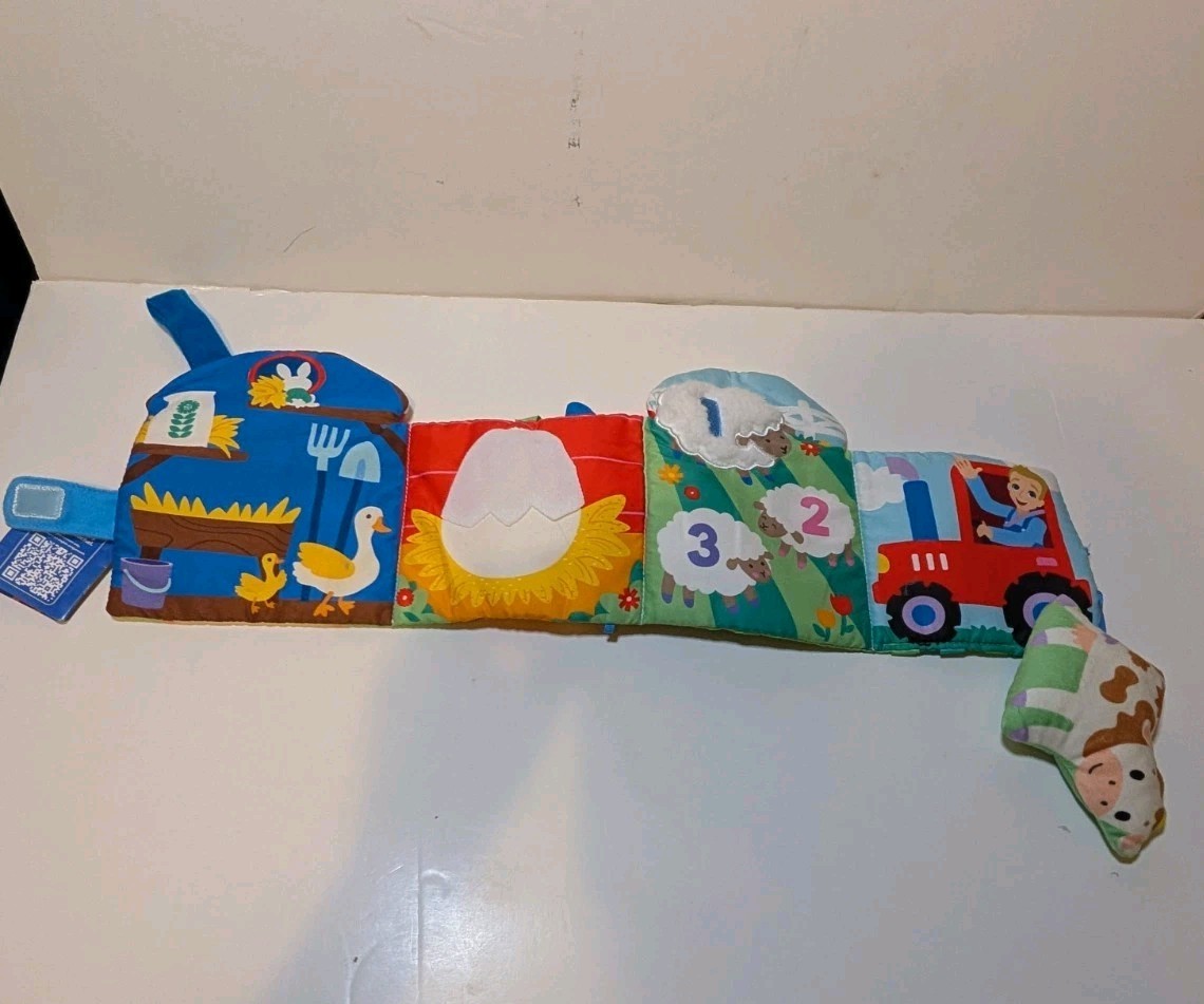 Ms. Rachel’s Sensory Toy Fine Motor Skills Learning Farm Plush 3-18 Months