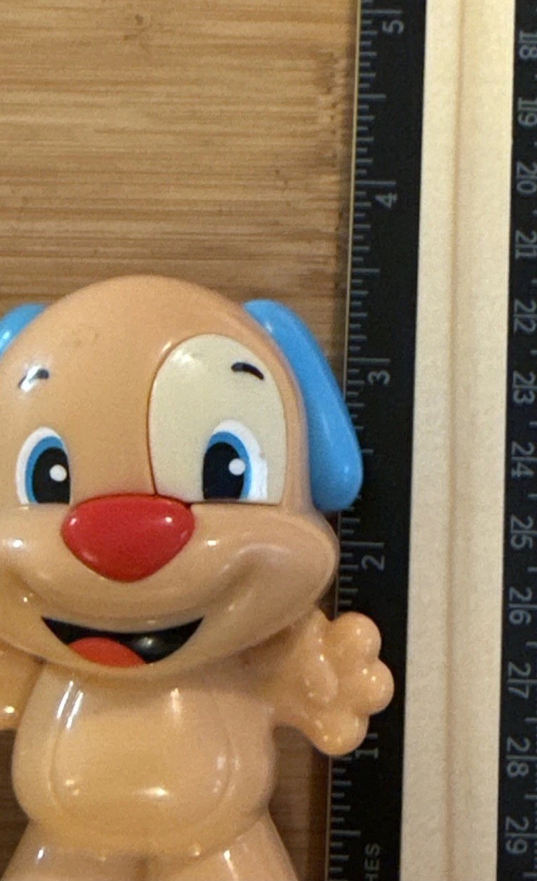Fisher Price Laugh & Learn Puppy Rattle Baby Toy 2013 3.5” Figure