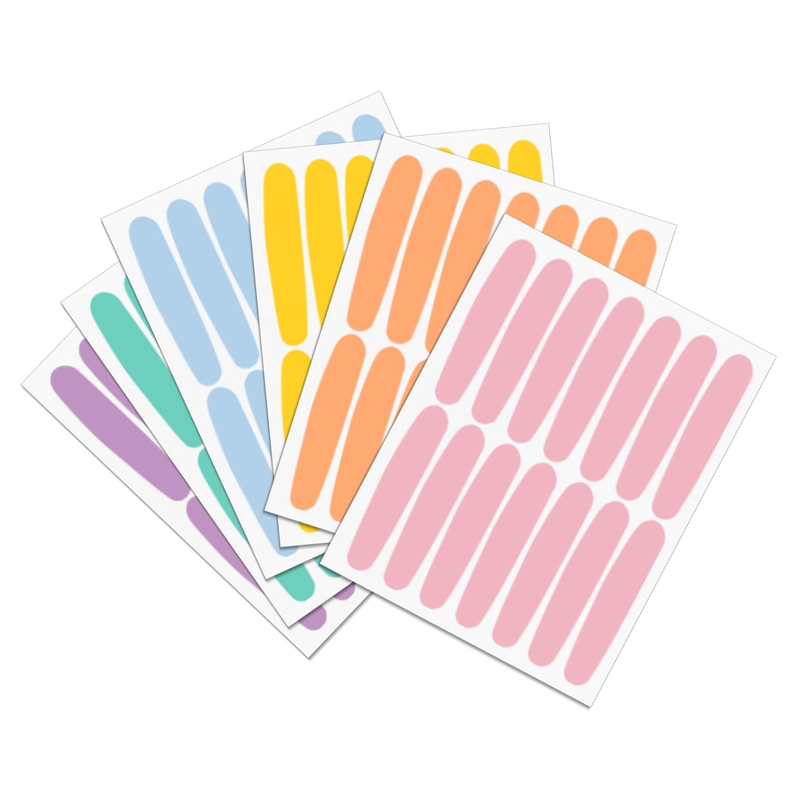 LucyLews Pastel Confetti Wall Decals – 160 Peel & Stick Removable Sprinkle