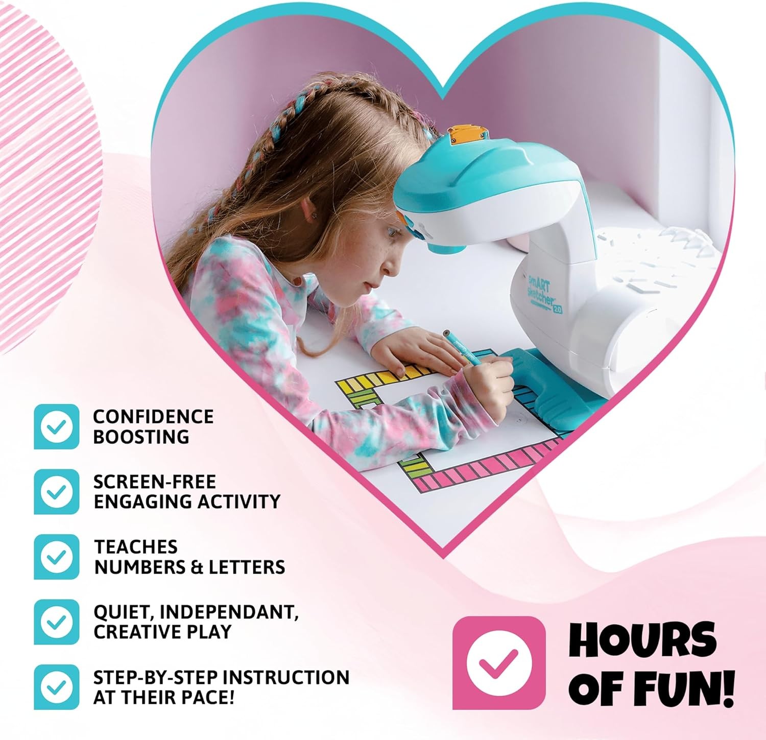 2.0Projector,Children’s Drawingand Tracing Projector,EducationalArtand Craft Toy