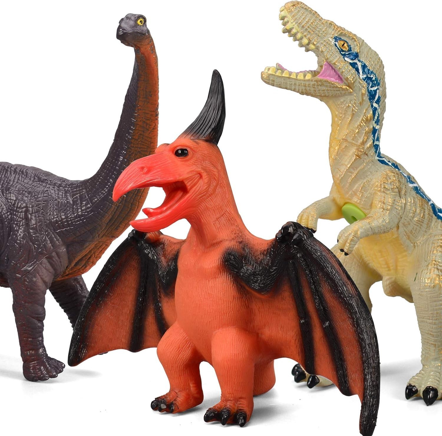Vibrant Jumbo Dinosaur Figures – Great Gift Idea