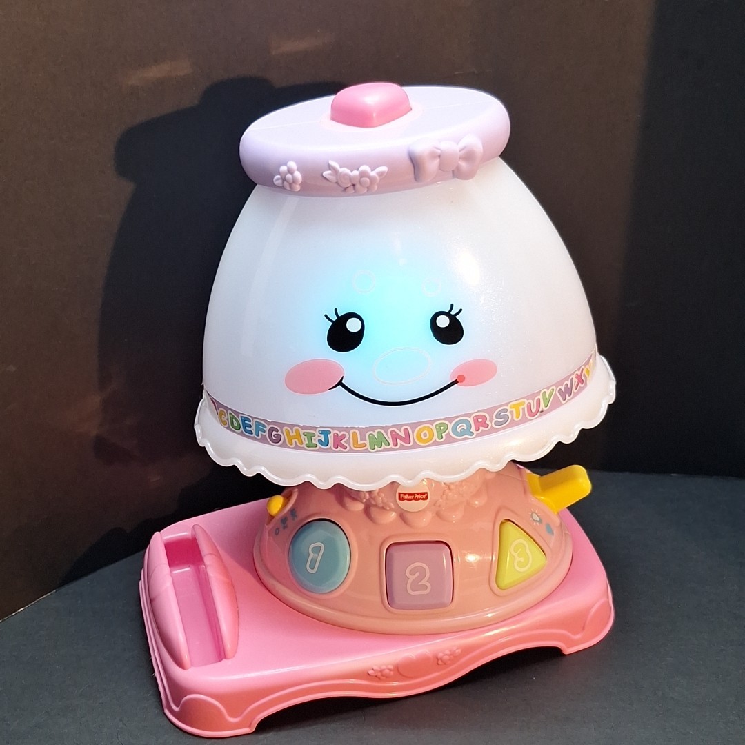 Fisher Price Laugh & Learn My Pretty Learning Lamp 2013 Works 6-36 Mos Toy Works