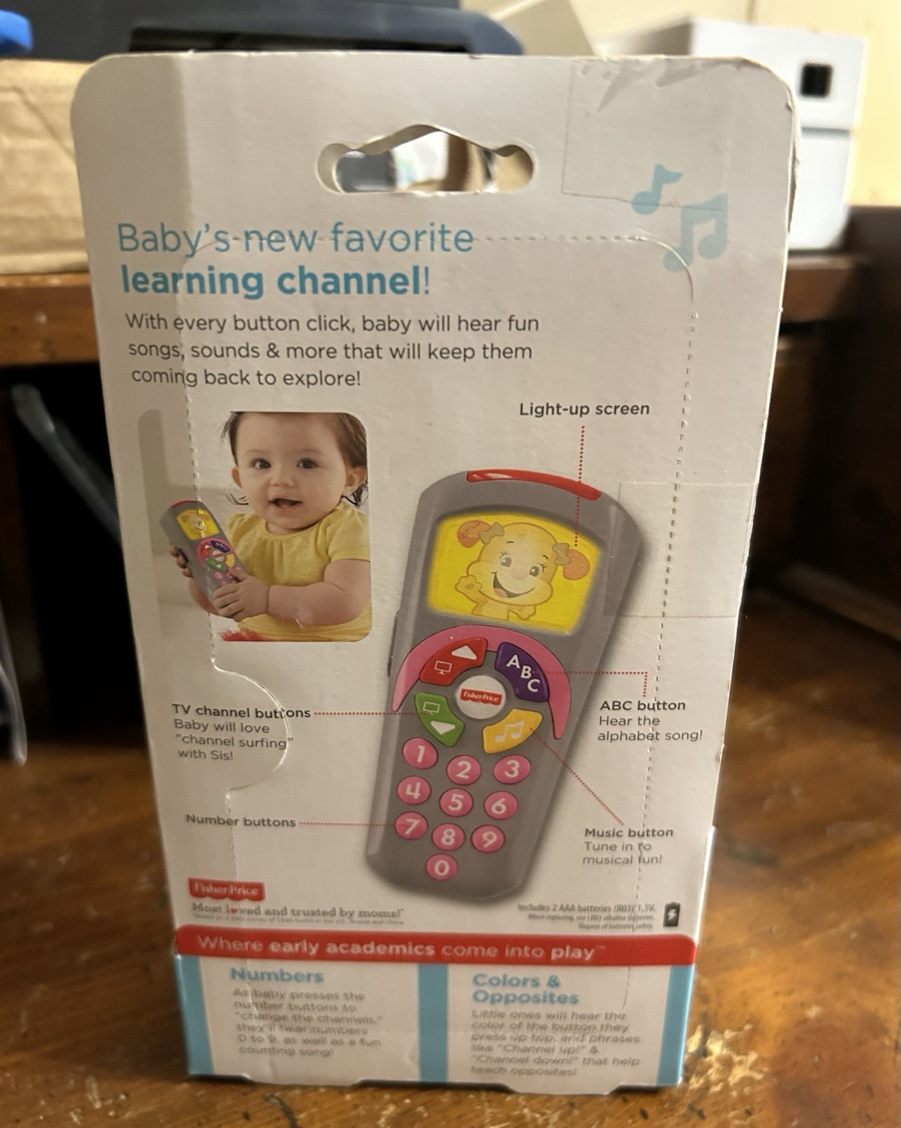 Fisher Price Laugh & Learn Sis Remote 6-36 Mos
